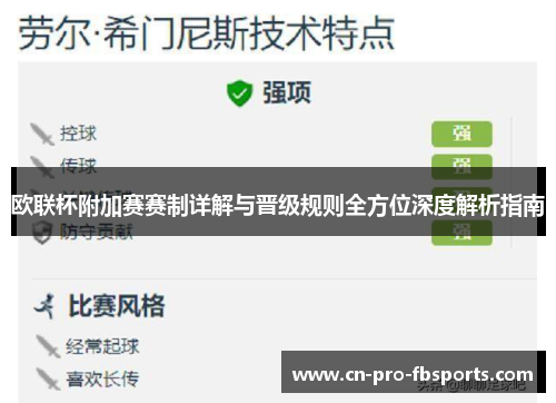 欧联杯附加赛赛制详解与晋级规则全方位深度解析指南 欧联杯附加赛赛制详解与晋级规则全方位深度解析指南
